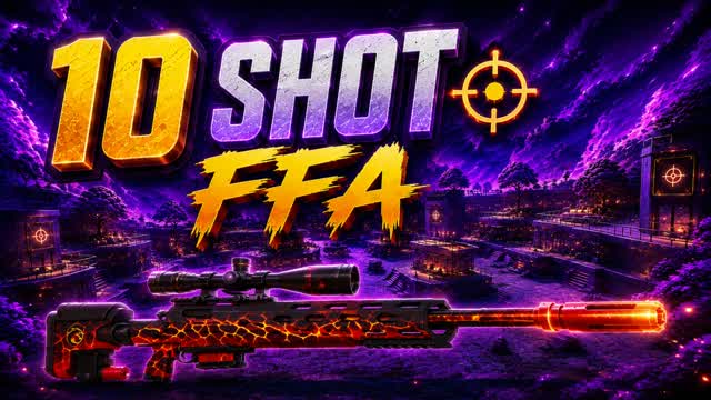 🔥 10 SHOT FFA — Fortnite Creative map