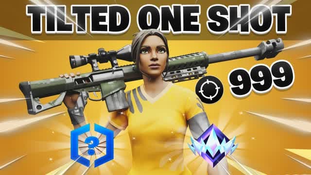 🎯 Tilted One Shot — Fortnite Creative map cover art