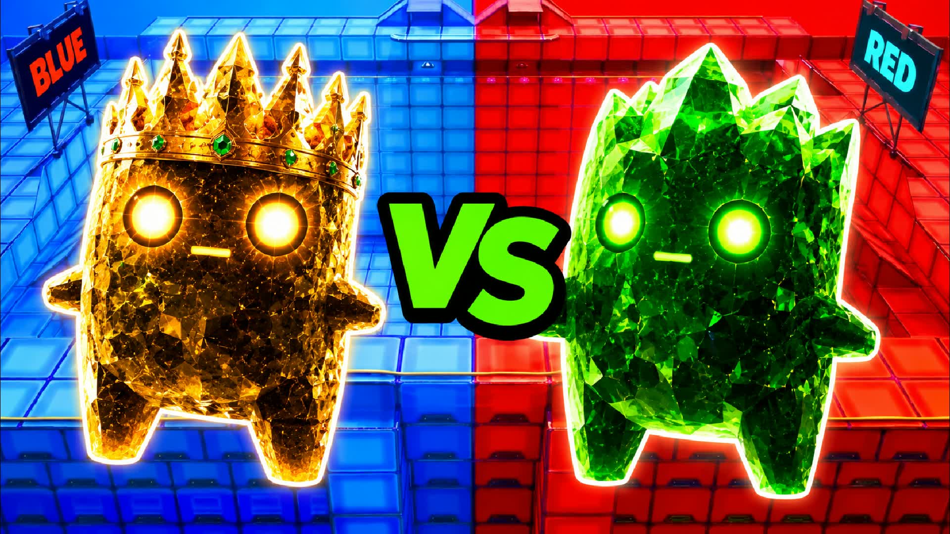 RED VS BLUE 🔴🔵 00192 — Fortnite Creative map