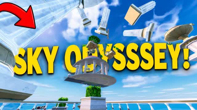 Sky Odyssey Challenge — Fortnite Creative map cover art
