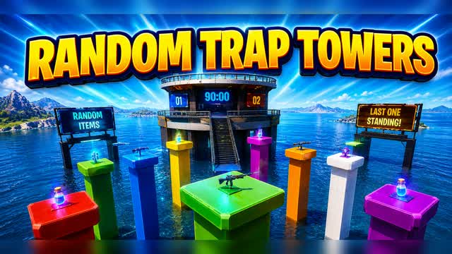 THE TRAP PILLARS — Fortnite Creative map