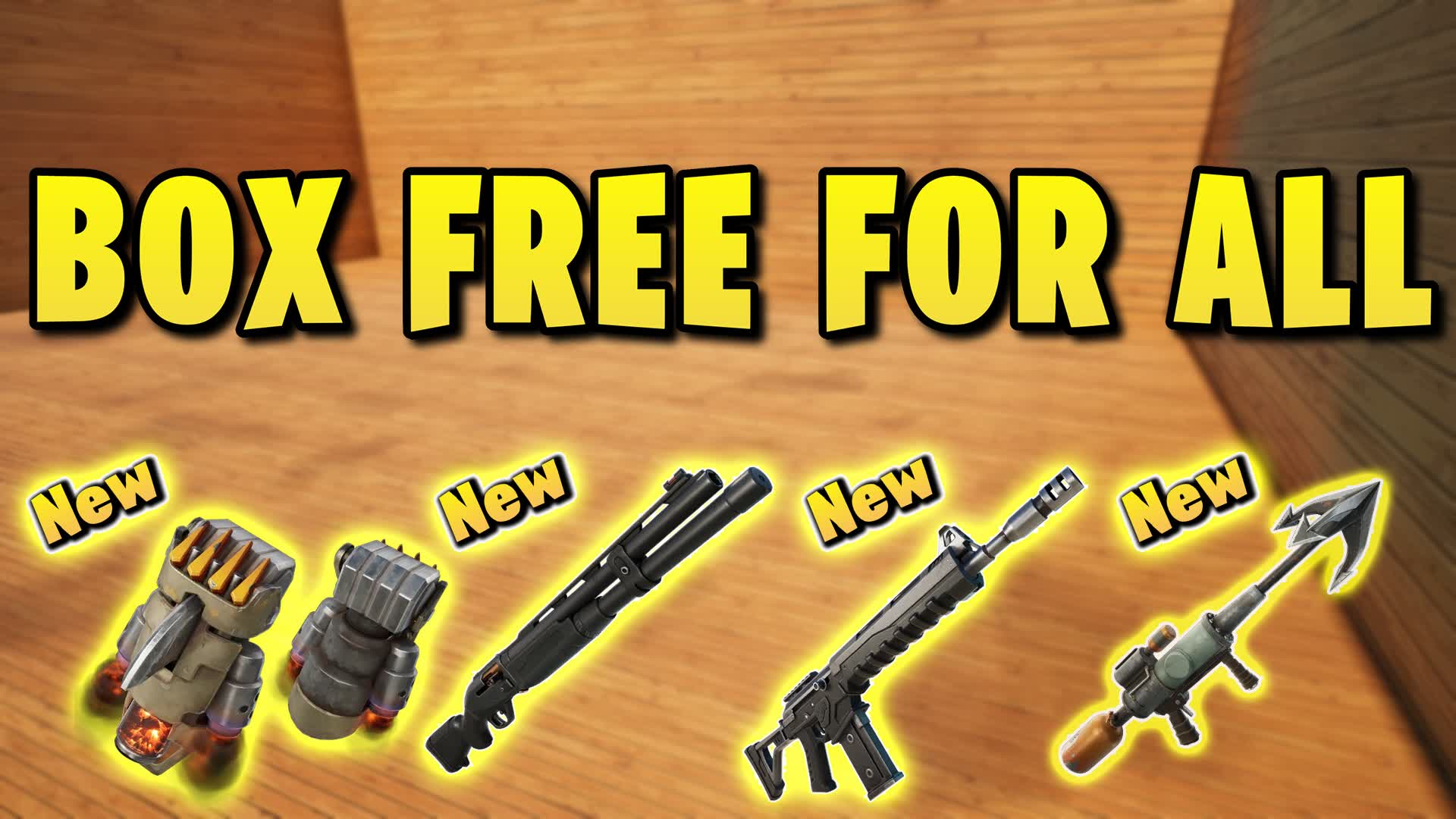 Box Free For All — Fortnite Creative map