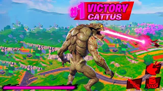CATTUS BOSS FIGHT — Fortnite Creative map cover art