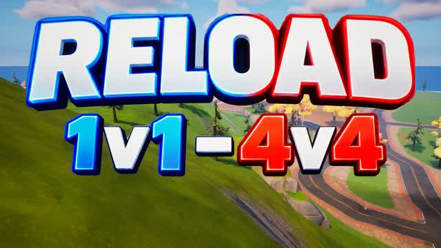 RELOAD PRO REALISTICS 1v1 TO 4v4 — Fortnite Creative map