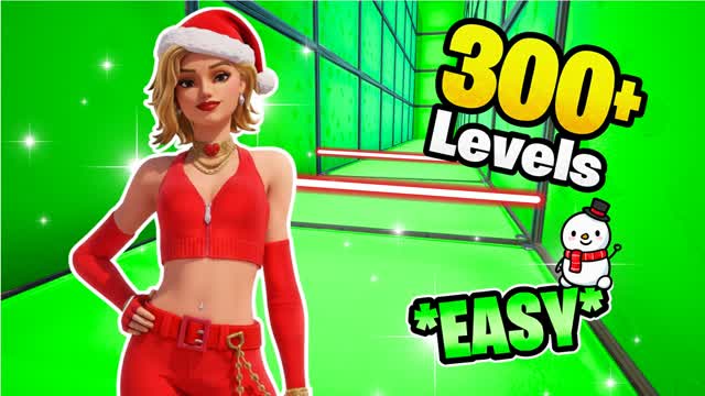 ✨Winter Deathrun 300+✨ — Fortnite Creative map cover art