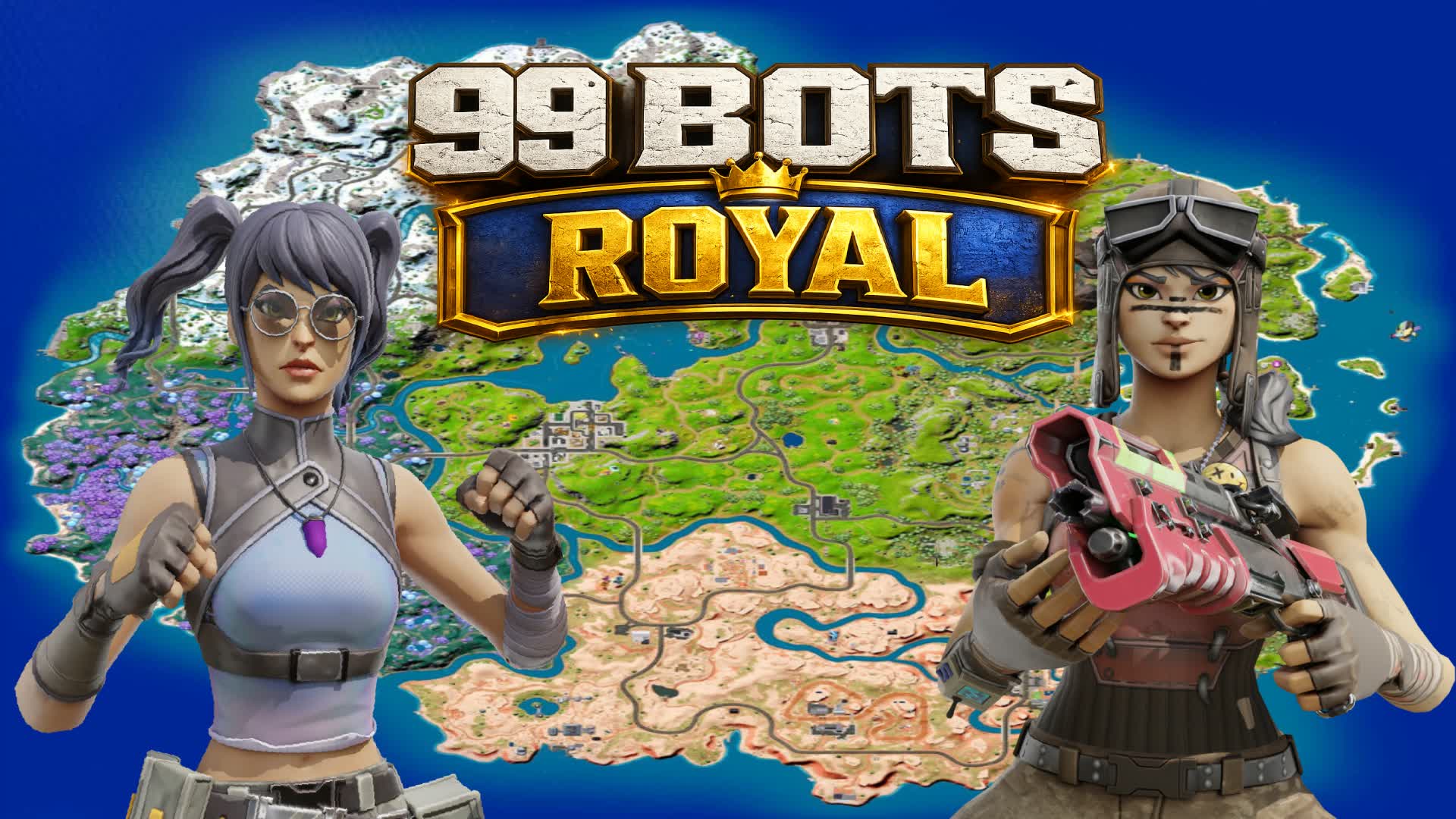 ROYAL 99 BOTS — Fortnite Creative map