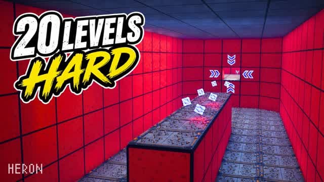 😈 HARD PARKOUR 20 LEVELS 😈 تقدر تخلصه؟ — Fortnite Creative map
