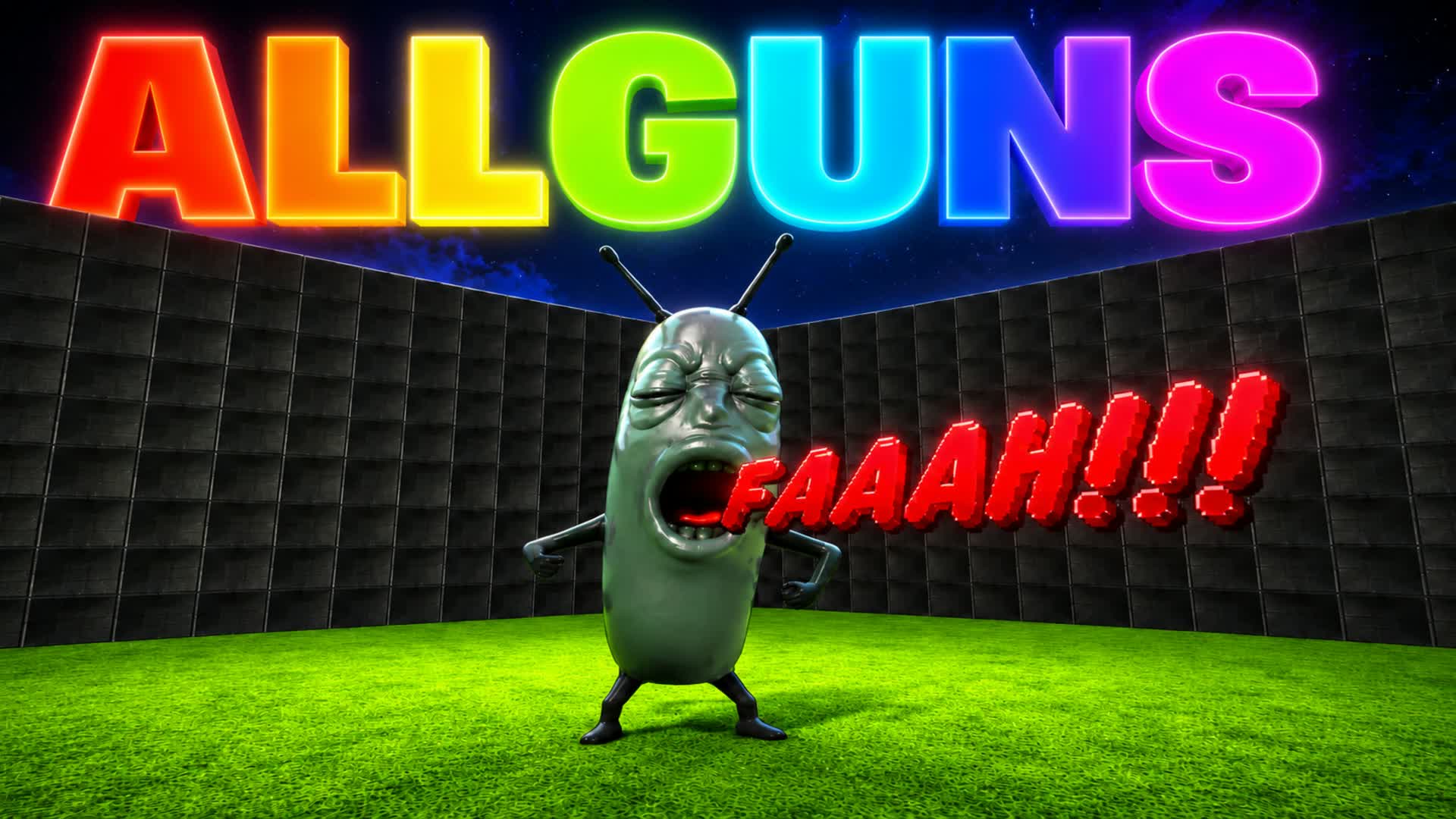 KILL= FAAAAH ALLGUNS MEME — Fortnite Creative map