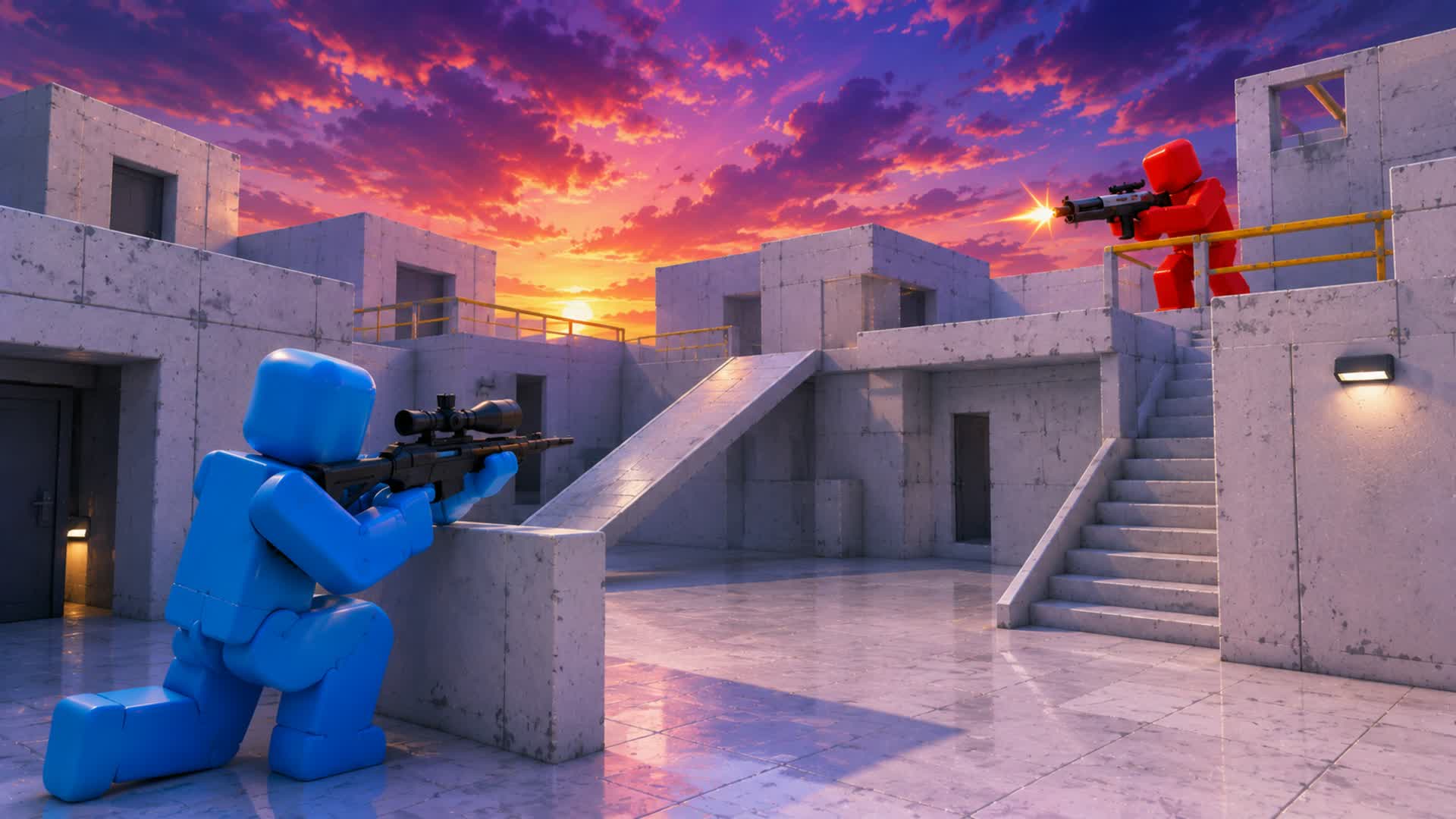 RED VS BLUE GOVERNANTE — Fortnite Creative map