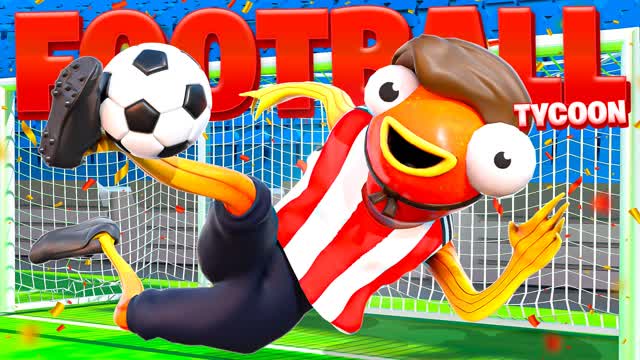 FOOTBALL TYCOON ⚽ — Fortnite Creative map cover art