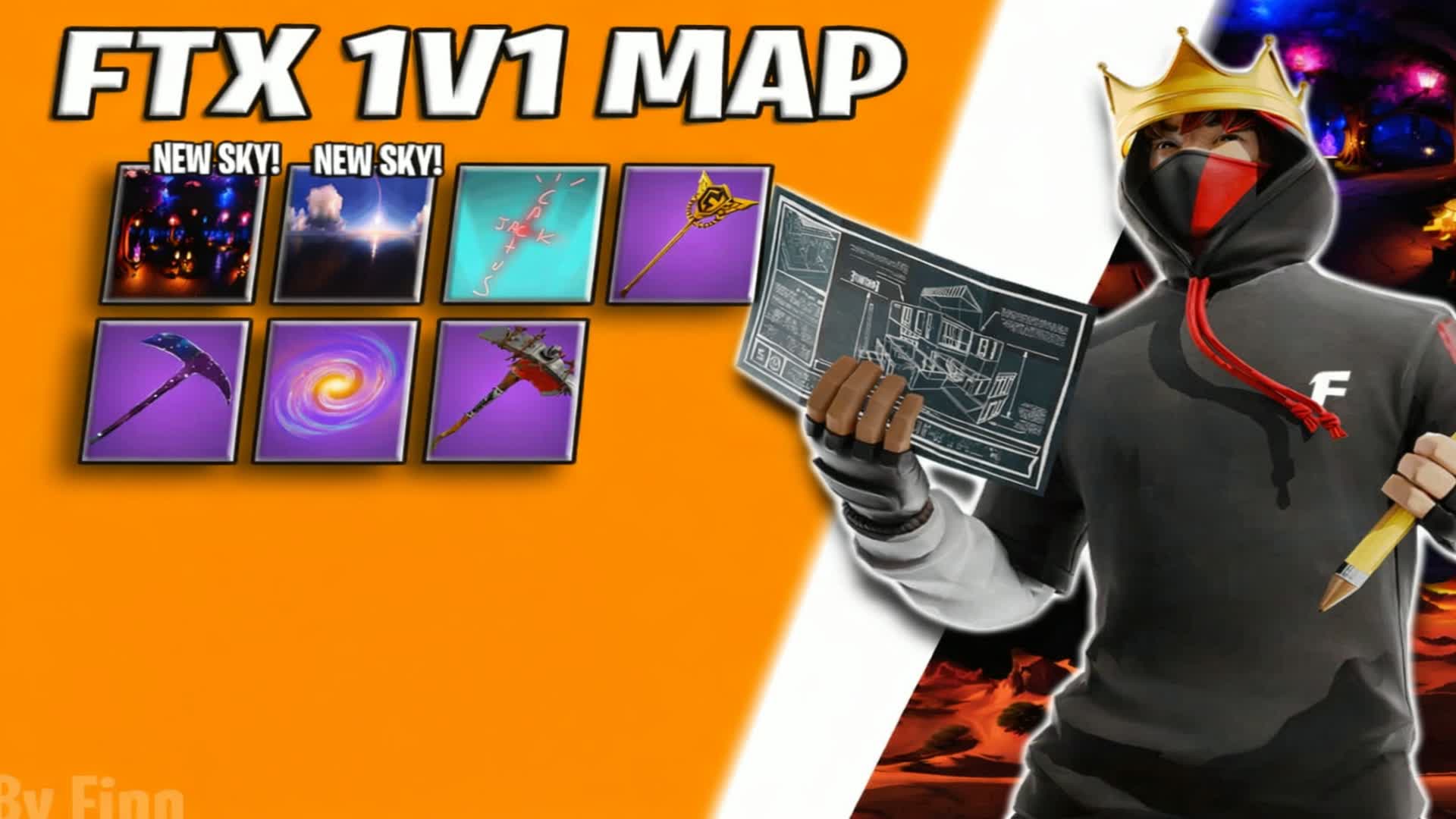 FTX 1V1 MAP — Fortnite Creative map
