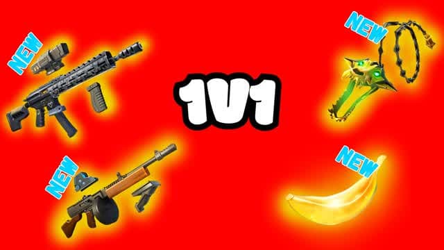 1X1 1VS1 1V1 — Fortnite Creative map cover art