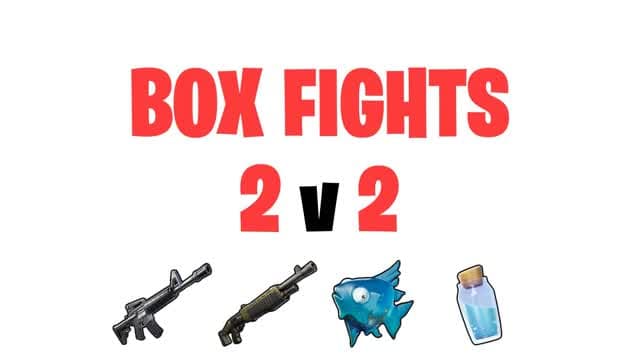 RAINY BoxFight (2v2) 📦 — Fortnite Creative map