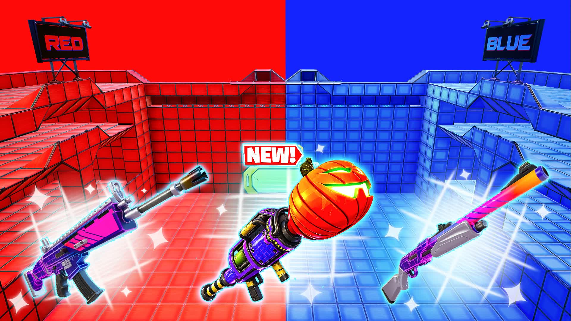 EXTREME RED VS BLUE 🔴🔵 — Fortnite Creative map