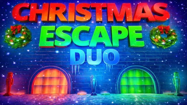 Christmas Duo Escape Room — Fortnite Creative map