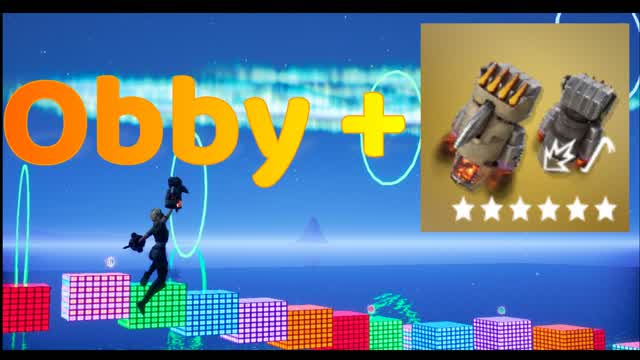 Obby+ — Fortnite Creative map cover art