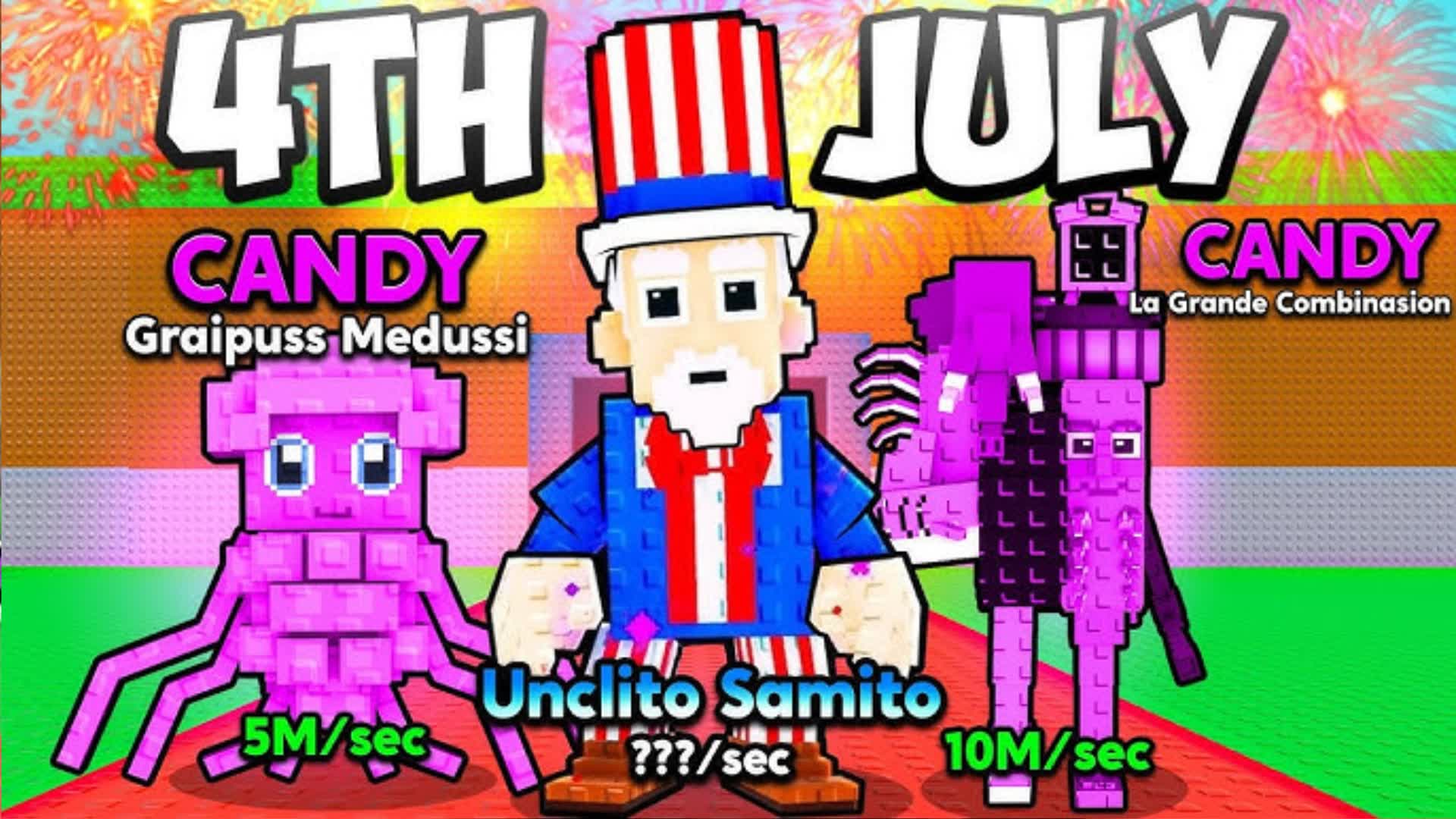 4th Of July Steal The Brainrot MODDED — Fortnite Creative map