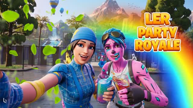 PARTY ROYALE LER 2.1 — Fortnite Creative map cover art