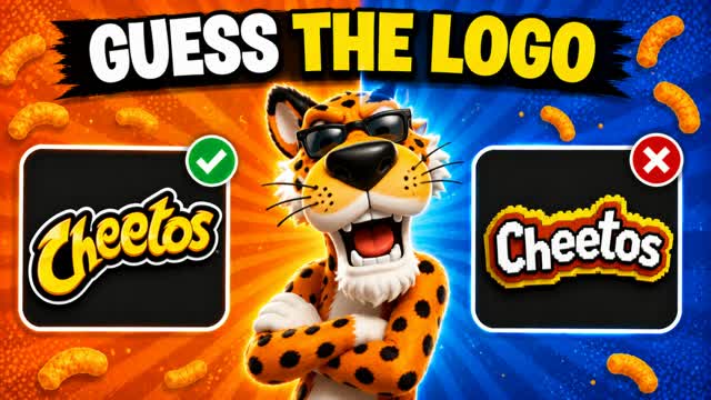 GUESS THE LOGO 💀 IMPOSSIBLE — Fortnite Creative map cover art