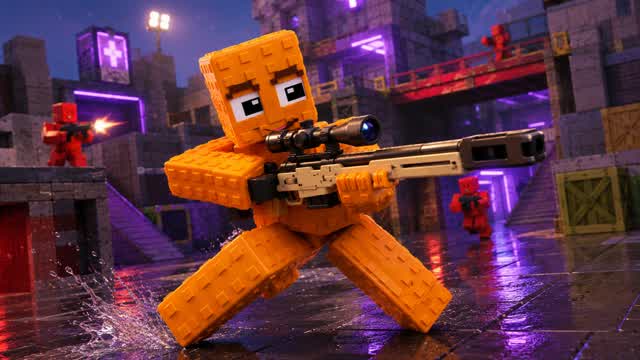 RED VS BLUE 🔴🔵 TROLOKO — Fortnite Creative map