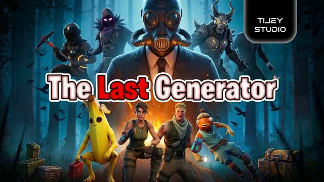 The Last Generator | 1v4 Horror — Fortnite Creative map cover art