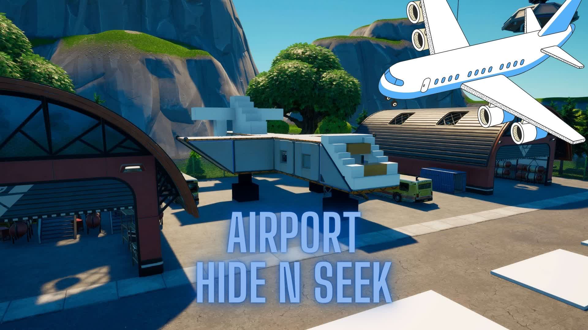 Airport Hide and Seek — Fortnite Creative map