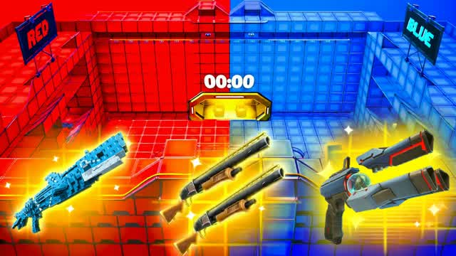CRAZY RVB RED VS BLUE — Fortnite Creative map