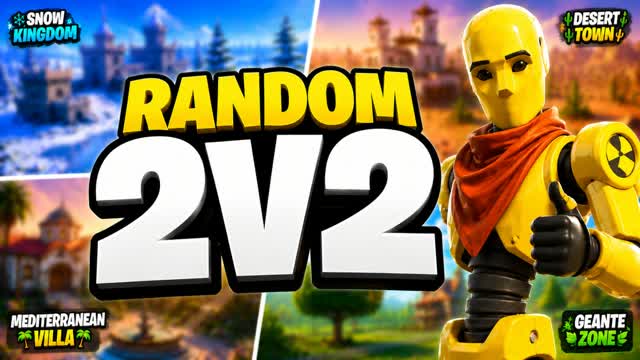 2v2 random — Fortnite Creative map