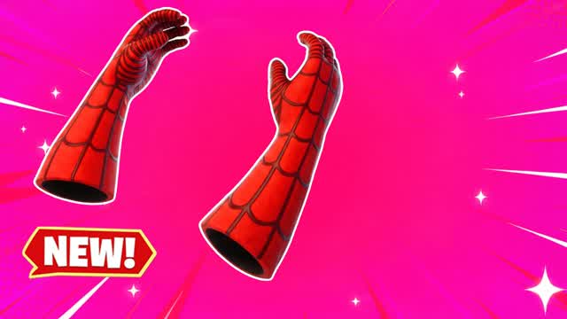 SPEED RED VS BLUE SPIDER-MAN 🔴🔵 — Fortnite Creative map cover art