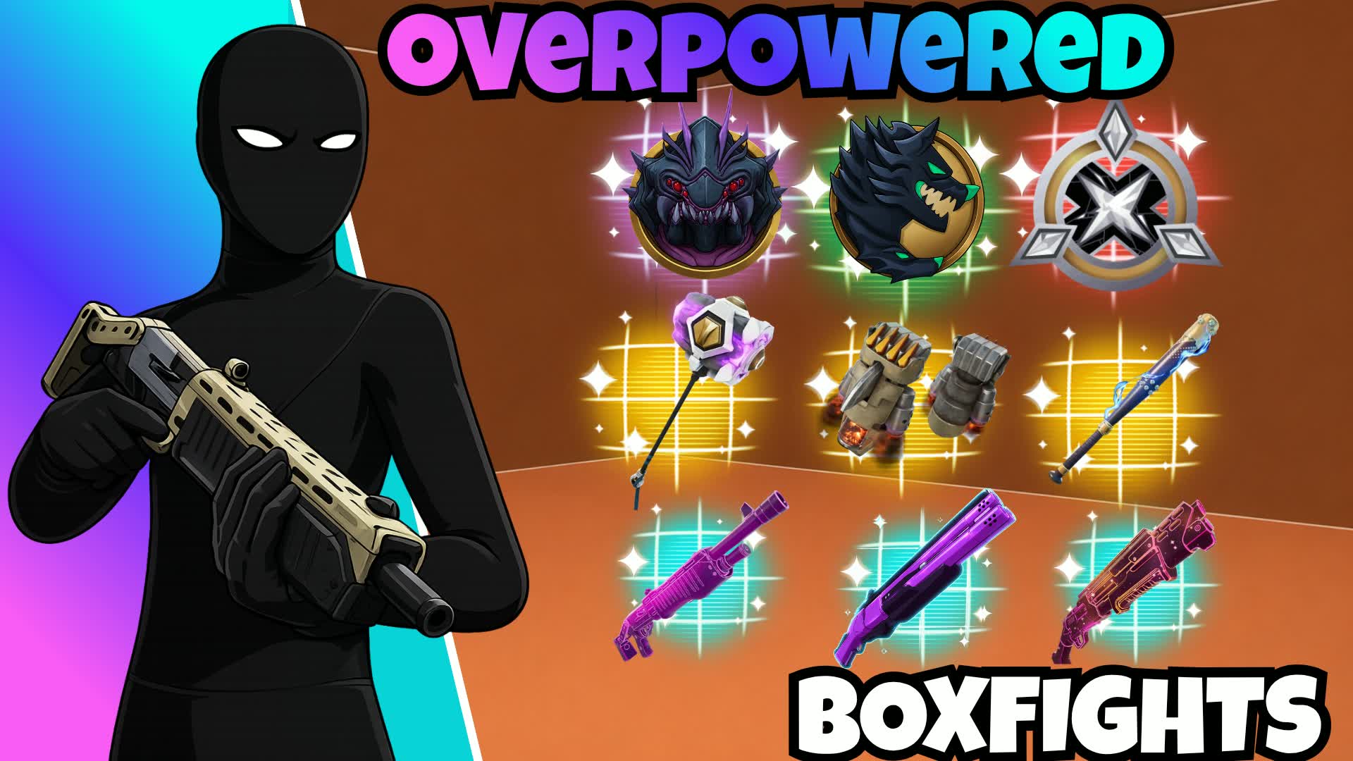 OVERPOWERED BOX PVP - BOX FIGHTS (BOX) — Fortnite Creative map