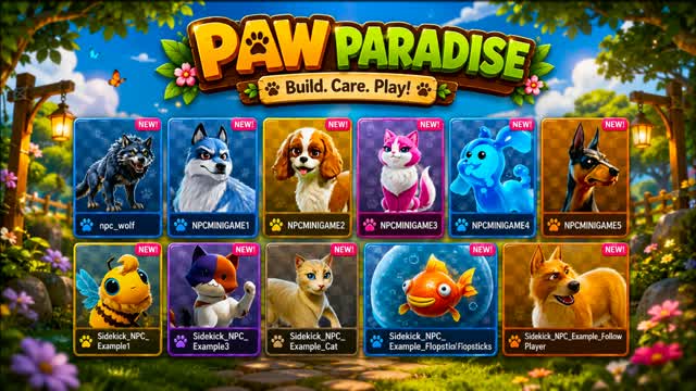 🐾 PET PARADISE — Fortnite Creative map