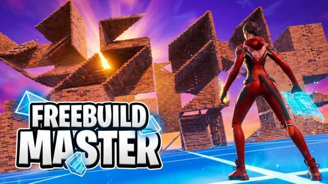 FREEBUILD MASTER V1 — Fortnite Creative map cover art