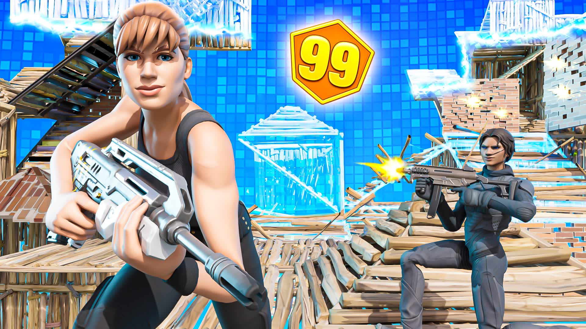 DUO CUP ZONE WARS [END GAME 32 PLAYERS ] — Fortnite Creative map