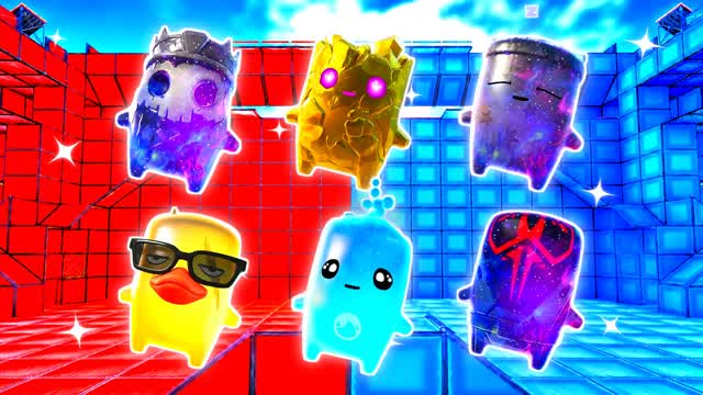 RED VS BLUE QUASAR SENTINEL 🔴🔵 — Fortnite Creative map