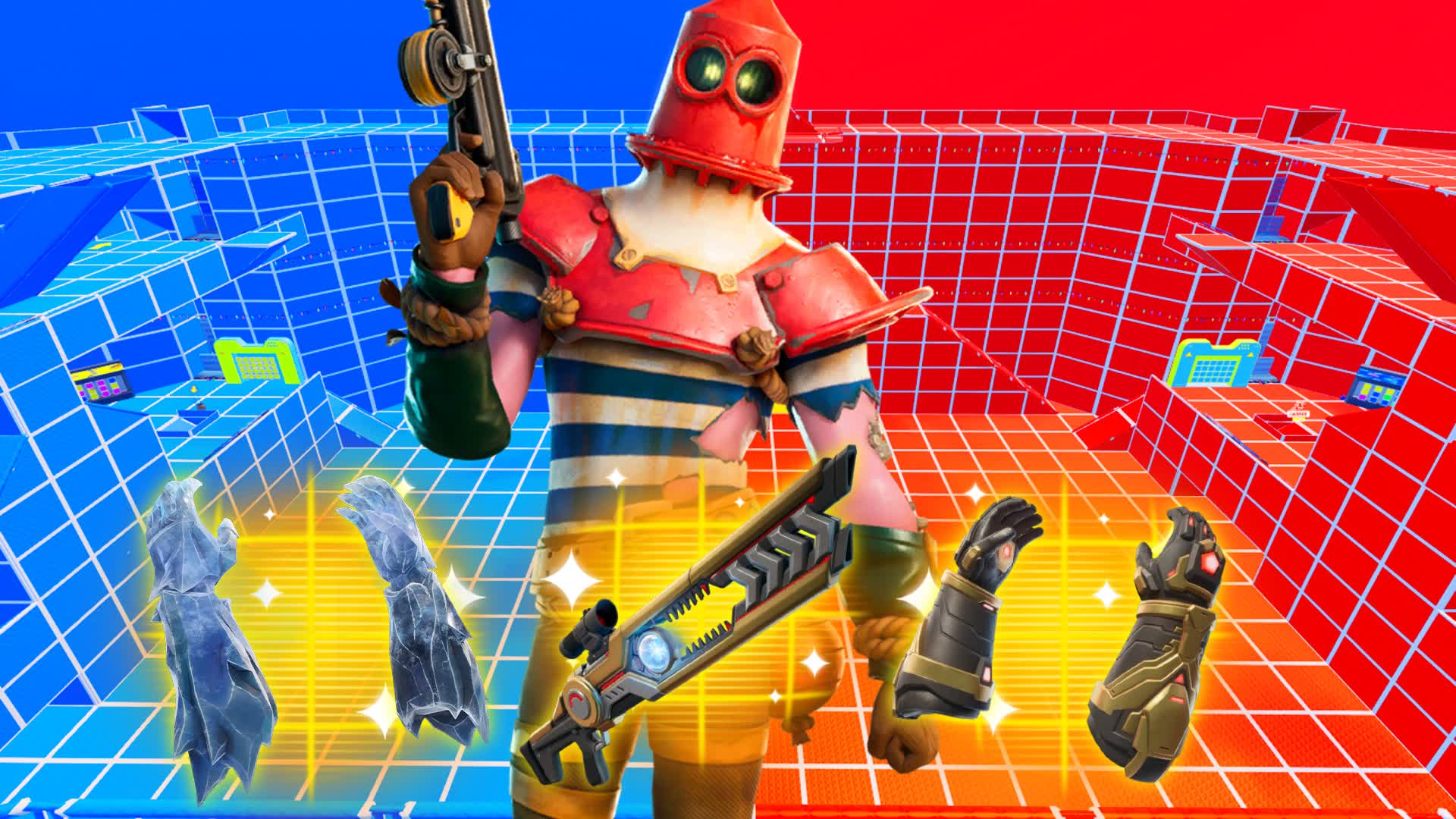 FULL ZONE 🔵🔴 — Fortnite Creative map