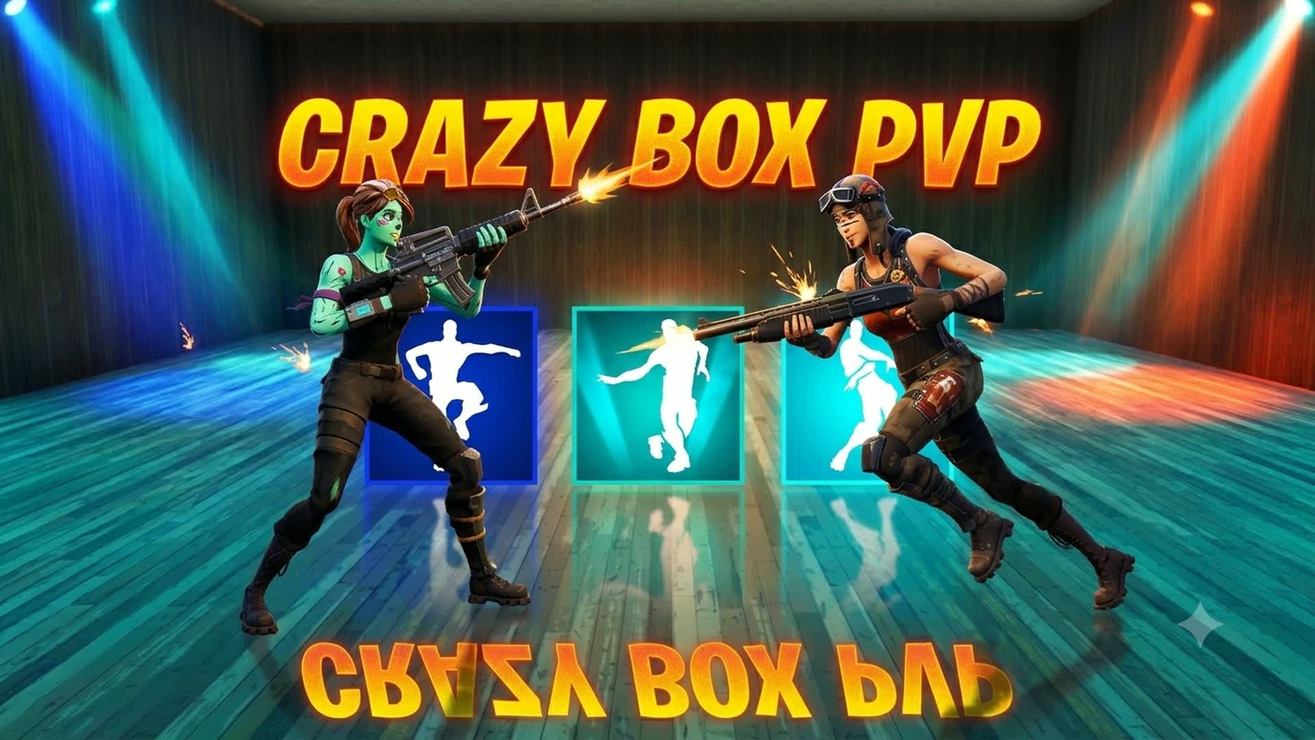 Crazy Classic Box PVP 📦 — Fortnite Creative map