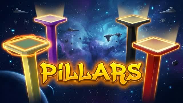 STAR WARS PILLARS COMBAT — Fortnite Creative map cover art