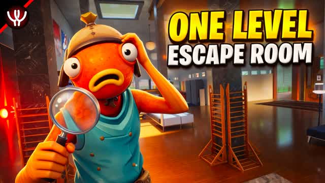 One Level Escape Room — Fortnite Creative map