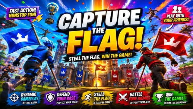 Steal and protect the flag. — Fortnite Creative map