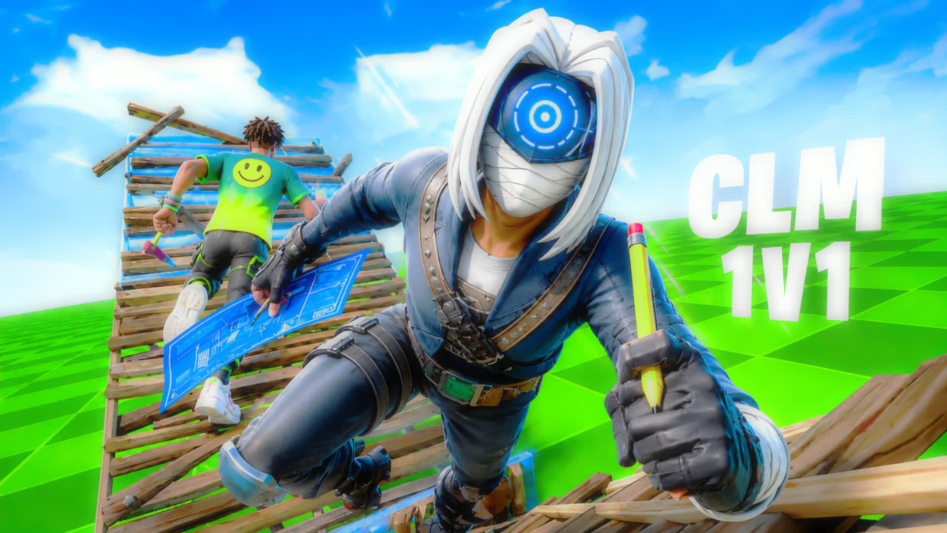 1v1 Build Fight [CLM] — Fortnite Creative map