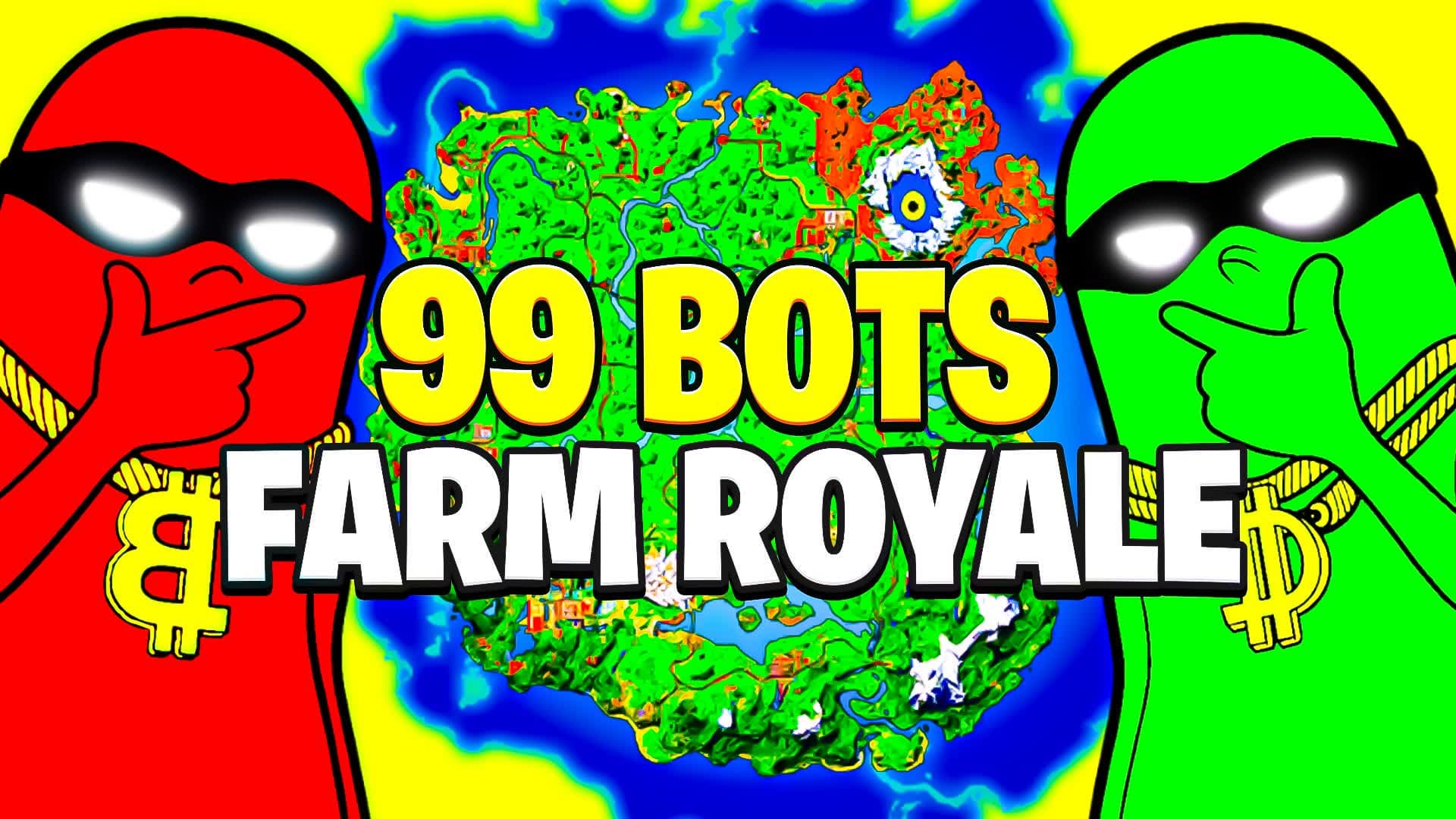 99 BOTS SUMMER MUSIC PARTY 🎵 — Fortnite Creative map