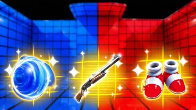RED VS BLUE SONIC LIMITED EDITION 🔴🔵 — Fortnite Creative map