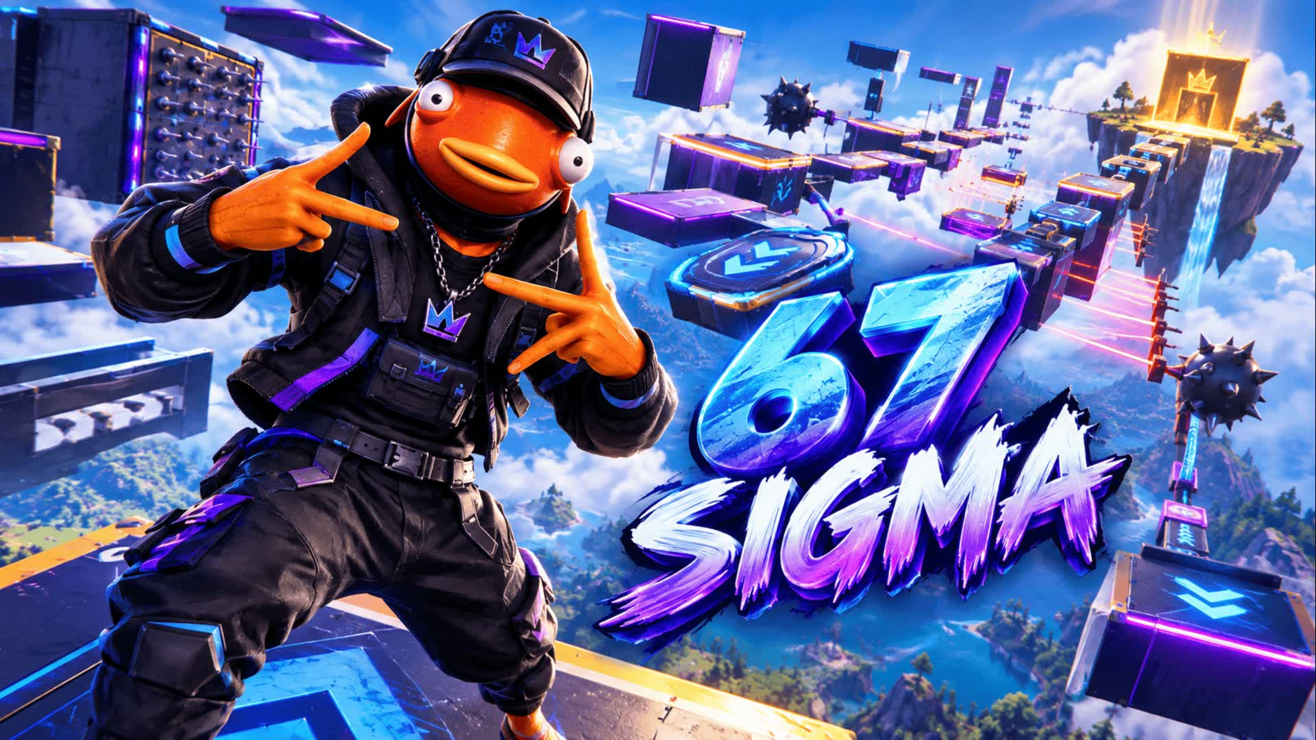 sigma parkour 67 level — Fortnite Creative map