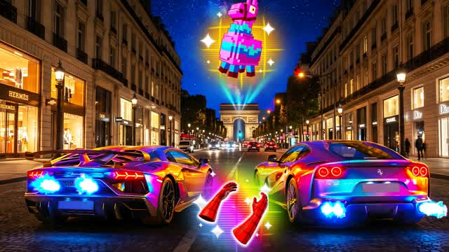 NEW CAR ROAD FFA 🏆 — Fortnite Creative map
