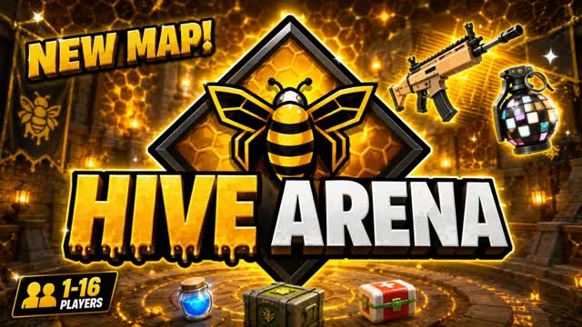HIVE ARENA — Fortnite Creative map