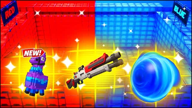 RED VS BLUE MOTION SENSE 🔴🔵 — Fortnite Creative map cover art