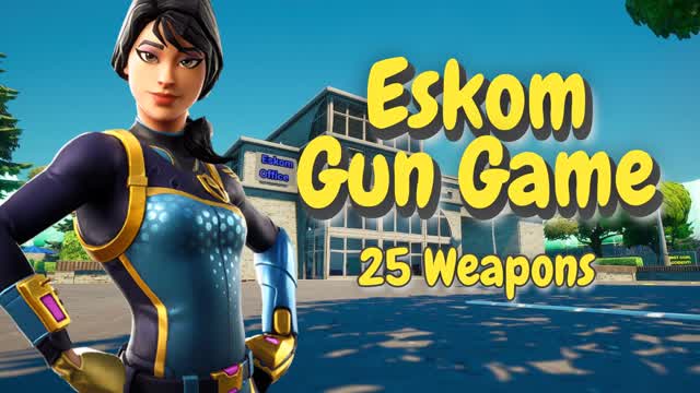 Eskom Gun Game — Fortnite Creative map cover art