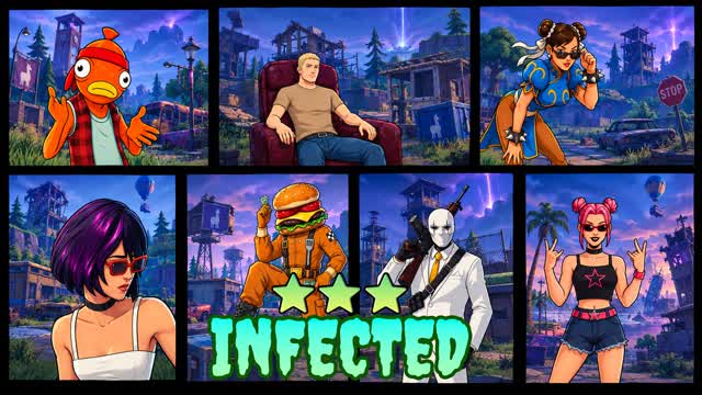 INFECTED 🧟 — Fortnite Creative map