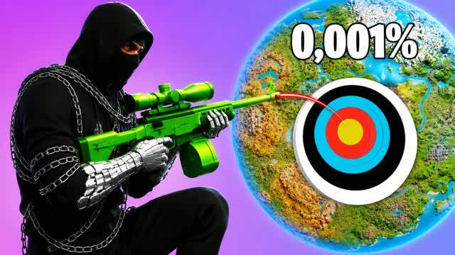 BOWSCARY TRICKSHOT 87+ EASY FLEX — Fortnite Creative map cover art