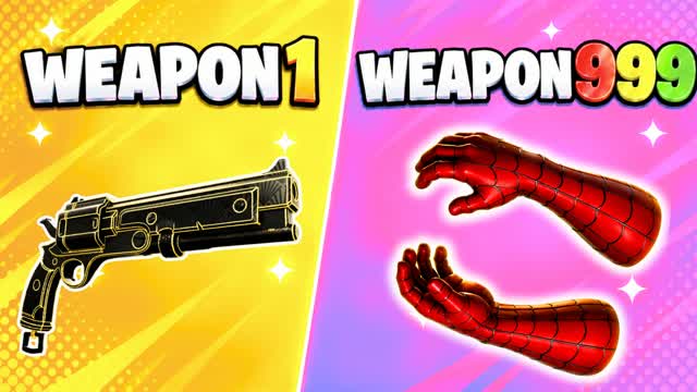 GUN GAME JSUIS DANS LE RUSH, BABY ATTEND — Fortnite Creative map